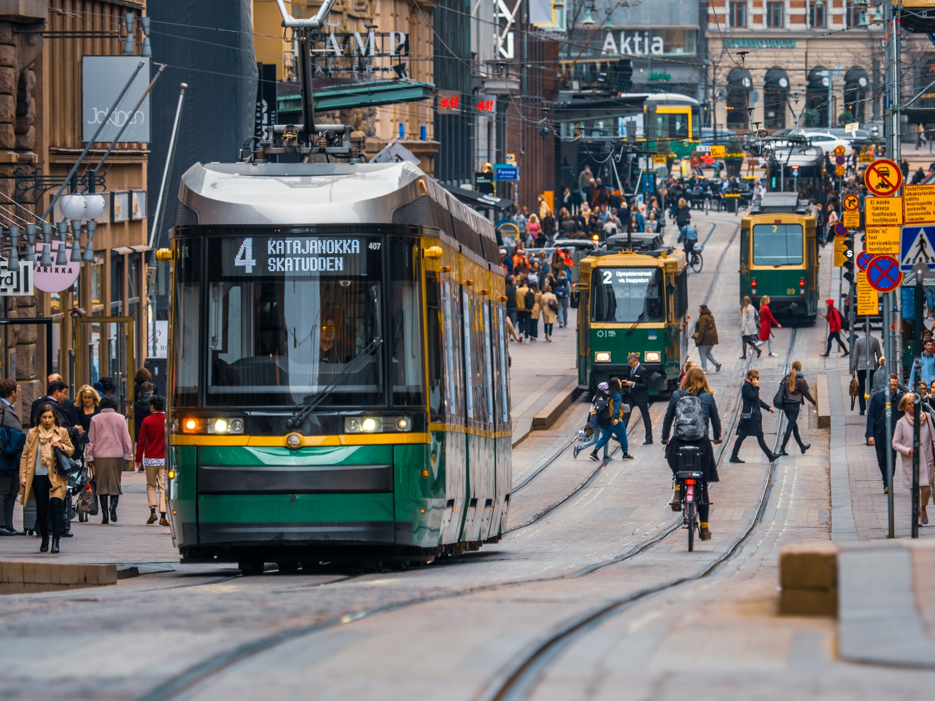 Tram in Helsinki